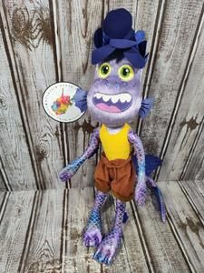 Walt Disney Pixar Movie Luca Alberto Sea Dragon Stuffed Plush Doll 17" Rare